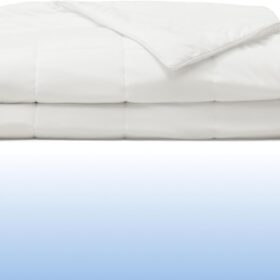 Cooling Comforter –  White Blanket – All Season Blanket – Lightweight, Breathable, Pet Hair Resistant – Hypoallergenic, Anti Odor  Comforter Set for Hot Sleepers