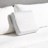 Compact Natural Latex Travel Pillow Ergonomic Design for Superior Neck Support Vacuum Kit for Convenient Packing Hypoallergenic and Eco-Friendly for Hotels, , and Camping (SOFT)
